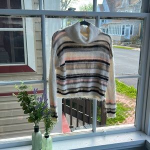 Striped soft sweater